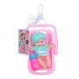 ИГРОЛЕНД Пупс в переноске, PP, 10х16х8см, 3 дизайна