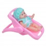 ИГРОЛЕНД Пупс в переноске, PP, 10х16х8см, 3 дизайна