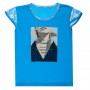 Комплект женский (футболка и шорты), р.44-54, 100% хлопок, арт. 394339, ТМ Ромашка