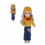 ИГРОЛЕНД Кукла шарнирная, 30 см, в ПВХ боксе, PVC, PP, 6,5х10х30 см,4 дизайна