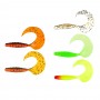 AZOR FISHING Приманка мягкая K.Good , силикон, 9см, 8шт. в уп, 5 цветов