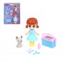 ИГРОЛЕНД Набор игровой "Кукла с питомцем", PP, ABS, 15х20,5х4 см