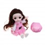 ИГРОЛЕНД Кукла шарнирная с чудными глазами, 15 см, в ПВХ боксе, PVC, PP, 6,5х10х30 см, 4 дизайна
