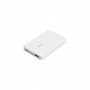 BY Аккумулятор мобильный, 5000 мАч, беспр.зарядка 15W, MAG, 1xUSB-A, 1xUSB-C, 20W, пластик, белый