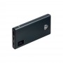 BY Аккумулятор мобильный, 10000 мАч, 1xUSB-A, 2xUSB-C, 20W, 3A, металл, серый