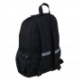Рюкзак подр. 40х30х15см, 1 отд., 4 кармана (1 на спинке), нашивка, ПЭ, силикон, "Собака на чиле"