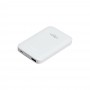 FORZA Аккумулятор мобильный, 5000 мАч, 1xUSB-A, 1xUSB-C, 10W, 2A, пластик, белый