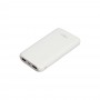 FORZA Аккумулятор мобильный, 10000мАч, 2xUSB-A, 1xUSB-C, 1xMicro-USB, ребристый, 10W, белый