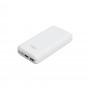 FORZA Аккумулятор мобильный, 20000 мАч, 2xUSB-A, 1xUSB-C, 1xMicro-USB, 10W, 2A, пластик, белый