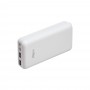 FORZA Аккумулятор мобильный, 20000 мАч, 2xUSB-A, 1xUSB-C, 1xMicro-USB, 10W, 2A, пластик, белый