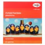 ГАММА Пластилин "Мультики", 12 цветов, 240 грамм, со стеком, в картонной коробке, 280018