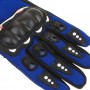 NG Перчатки мотоспорт, синие, с защитой, размер L:8,5-9см, полиэстер