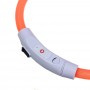 VETTA Ошейник светящийся с USB зарядкой, поливинилхлорид, ABS пластик, 52,5 см