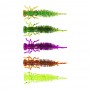 AZOR FISHING Приманка силиконовая "Личинка стрекозы", 8см, 3шт, 5 цветов