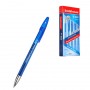 Erich Krause Ручка гелевая синяя "R-301 Ориджинал Джел", 0,5мм, синий корпус, пластик, 40318
