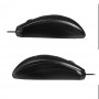 FORZA Компьютерная мышь проводная Silent, 1000DPI, бесшумный клик, длина провода 160см, чёрный