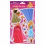 НД ПЛЭЙ Кукла магнитная с нарядами "Принцесса Disney", 13,5х23,5см, 4 дизайна