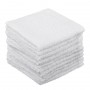 PROVANCE Лайт Комплект салфеток махровых для уборки 10 шт, 100% хлопок, 25х25см, белый