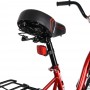 Велосипед 2-х кол. Slider, цв. кра/чер, надув.колеса D18", 9,5 кг, сталь, в/к 96*19*48 см, IT106116