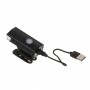 SILAPRO Набор фонарей (перед: 6,5х2,5см, 1LED, 3 реж., зад: 7,5х3см, 5LED, 4 реж,) ABS, USB