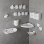 VETTA Love Полочка для ванной комнаты, пластик, 25,5х18,5х3см, 2 цвета