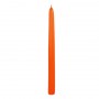 LADECOR Свеча античная коническая парафиновая, 25 см, цвет оранжевый