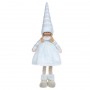 СНОУ БУМ Сувенир-фигура интерьерная в виде девочки в платье, 20х14х55 см, полиэстер