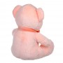 LADECOR Сувенир мягкий в виде мишки, полиэстер, 30 см, розовый, арт 2