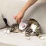 VETTA Щетка для домашних животных, пластмасса, резина, металл, 10,5х19 см