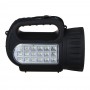 ЕРМАК Фонарь прожектор аккумуляторный, 18 SMD + 1 LED, шнур 220В, резинопластик, 18x11 см