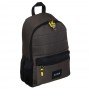 Рюкзак универсальный 40х30х15см, 1 отд., 4 карм.(1 на спинке), нашивка, нейлон, силикон, серый