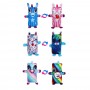 ИГРОЛЕНД Антистресс игрушка-вывернушка "Глазастик", полиэстер, ТПР, вода, 12см, 6 дизайнов