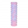 SILAPRO MAX Роллер для миофасциального массажа, сине-розовый, 30х8,5см, EVA, PVC