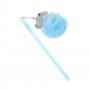 ВСЁГАЗИН Ручка шариковая с подвеской-помпоном в форме мишки