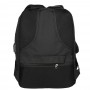 Рюкзак подростковый, 42x29x11см, ПЭ, 2отд,1карм, спинка с эргон.элем,мет.ручка,код.замок,USB,черный