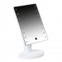 ЮНИLOOK Зеркало с LED-подсветкой, USB, 4хААА, пластик, стекло, 16,7х27см, 2-3 цвета