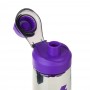 SILAPRO MAX Бутылка спортивная с замком, Фиолетовая, 550, РС