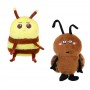 ИГРОЛЕНД Игрушка мягкая "Букашка" 20-23 см, полиэстер, 2 диз.