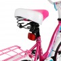 Велосипед 2-х колес. Slider Dream, D 20", с доп. кол., цв. розов/белый, в/к 108*18*54 см, IT106123