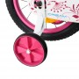 Велосипед 2-х колес. Slider Dream, D 20", с доп. кол., цв. розов/белый, в/к 108*18*54 см, IT106123