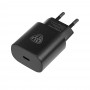 BY Сетевое зарядное утсройство Galaxy, USB-C, QC, PD25 Вт, PPS, 110-240 В, 50-60 гц, черный