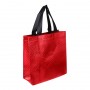 Пакет-сумка подарочный, ПВХ, 23x22x11 см, 6 цветов - фольгированный слой