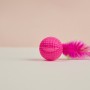 VETTA Игрушка для домашних животных, набор 2 шт, шарики с перьями, пластмасса