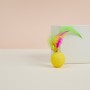 VETTA Игрушка для домашних животных, набор 2 шт, шарики с перьями, пластмасса