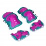 SILAPRO Набор защиты (колени, локти, запястья), размер S, пластик, 2 цвета