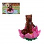 ИГРОЛЕНД Конструктор "Мир Капибарчиков", 14,5х4х9,5 см, ABS, 6 видов