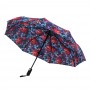 Зонт женский, полуавтомат, сплав, пластик, полиэстер, 55см, 8 спиц, 4 дизайна