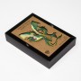 BY Пазл деревянный-игры в дорогу "Змей Горыныч", 18x12x3,4 см, фанера, картон