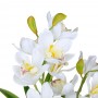 INBLOOM Цветок искусственный Орхидея 60см в кашпо, латекс, пластик, бамбук
