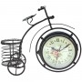 Кашпо с часами  "Велосипед", (часы двухсторонние)